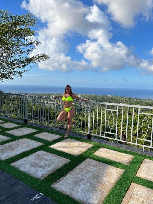 Villa La Rosa With Spectacular View Of Ocho Rios Eksteriør billede